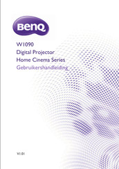 BenQ Home Cinema W1090 Series Gebruikershandleiding