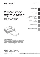 Sony DPP-FP60BT Gebruiksaanwijzing