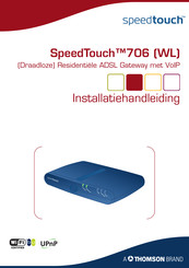 THOMSON SpeedTouch 706 WL Installatiehandleiding