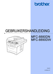 Brother MFC-8880DN Gebruikershandleiding