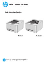 HP Color LaserJet Pro M252dw Gebruikershandleiding