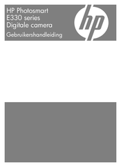 HP Photosmart E330 Series Gebruikershandleiding