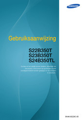 Samsung S22B350T Gebruiksaanwijzing