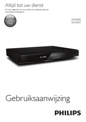 Philips DVP2852 Gebruiksaanwijzing