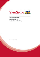 ViewSonic VS14995 Gebruikshandleiding