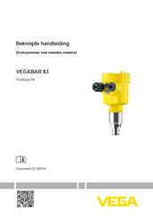 Vega VEGABAR 83 Beknopte Handleiding