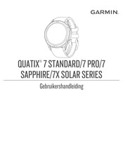 Garmin QUATIX 7 STANDARD Series Gebruikershandleiding