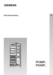 Siemens FI24DP Series Gebruiksaanwijzing