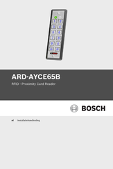 Bosch ARD-AYCE65B Installatiehandleiding