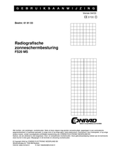 Conrad 61 81 03 Gebruiksaanwijzing