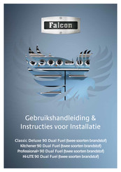 Falcon Professional Deluxe 90 Dual Fuel Gebruikshandleiding En Instructies Voor Installatie