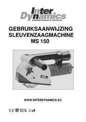 InterDynamics MS 150 Gebruiksaanwijzing