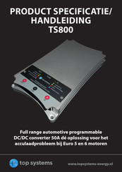 top systems TS800 Handleiding