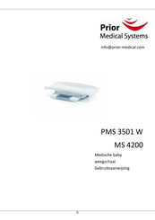 Prior Medical Systems PMS 3501 W Gebruiksaanwijzing