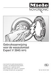 Miele Expert V 3945 WPS Gebruiksaanwijzing