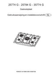 AEG 35774 G Gebruiksaanwijzing