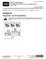 Toro 30689 Installatie-Instructies