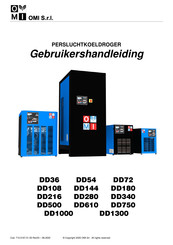 omi DD1000 Gebruikershandleiding