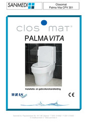 Sanmedi Closomat Palma Vita CPV 301 Installatie- En Gebruikershandleiding