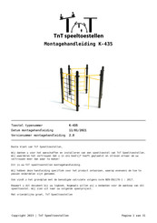 TNT K-435 Montagehandleiding