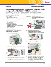 Kodak i5000 Series Instructies