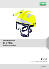 MSA F2 X-TREM Gebruiksaanwijzing