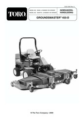 Toro GROUNDSMASTER 455-D Gebruikershandleiding