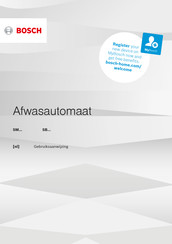 Bosch SM Series Gebruiksaanwijzing