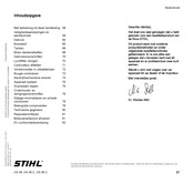 Stihl HS 46 Handleiding