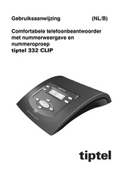 TIPTEL 332 clip Gebruiksaanwijzing