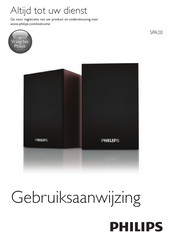 Philips SPA20 Gebruiksaanwijzing