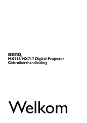 BenQ MX717 Gebruikershandleiding