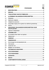 Powerplus POWXG6490 Handleiding