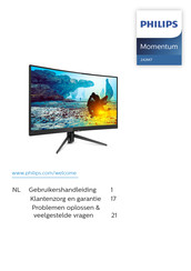 Philips Momentum 242M7 Gebruikershandleiding