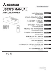 Mitsubishi Heavy Industries SRR25ZM-W Gebruikershandleiding