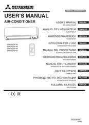 Mitsubishi Heavy Industries SRK25ZSP-W Gebruikershandleiding