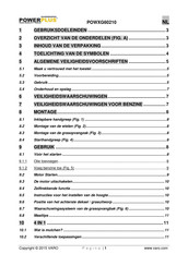 Powerplus POWXG60210 Gebruikershandleiding