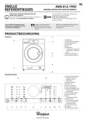 Whirlpool AWG812/PRO Snelle Referentiegids