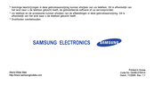 Samsung SGH-D600 Gebruiksaanwijzing