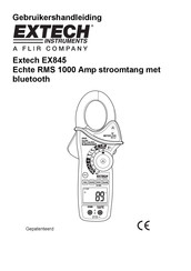 Extech Instruments EX845 Gebruikershandleiding