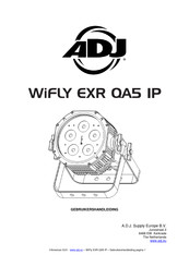 ADJ WiFLY EXR QA5 IP Gebruikershandleiding