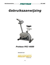 Helisports Proteus PEC-4689 Gebruiksaanwijzing