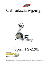 Helisports Spirit FS-220E Gebruiksaanwijzing