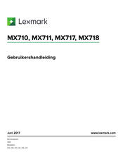 Lexmark 037 Gebruikershandleiding