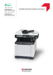 Kyocera ECOSYS M6026cdn Gebruikershandleiding