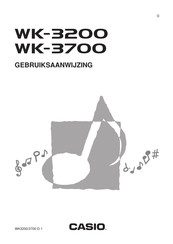 Casio WK-3700 Gebruikershandleiding