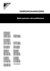 Daikin FHYBP71B7V1 Gebruiksaanwijzing