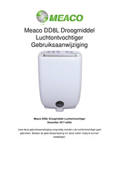 Meaco DD8L-ION Gebruiksaanwijzing