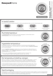 Honeywell Home Y87RFC Gebruiksaanwijzing