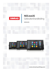 Simrad NSS evo3S Gebruikershandleiding